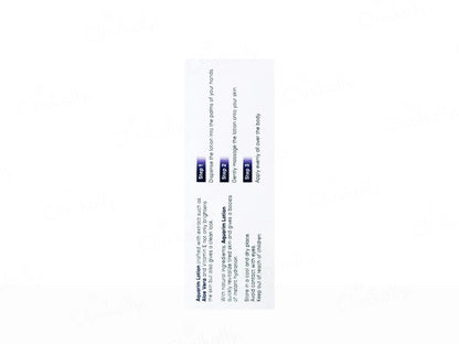 Aquarim Aloe Vera and  Vitamin E Skin Nourishing Lotion