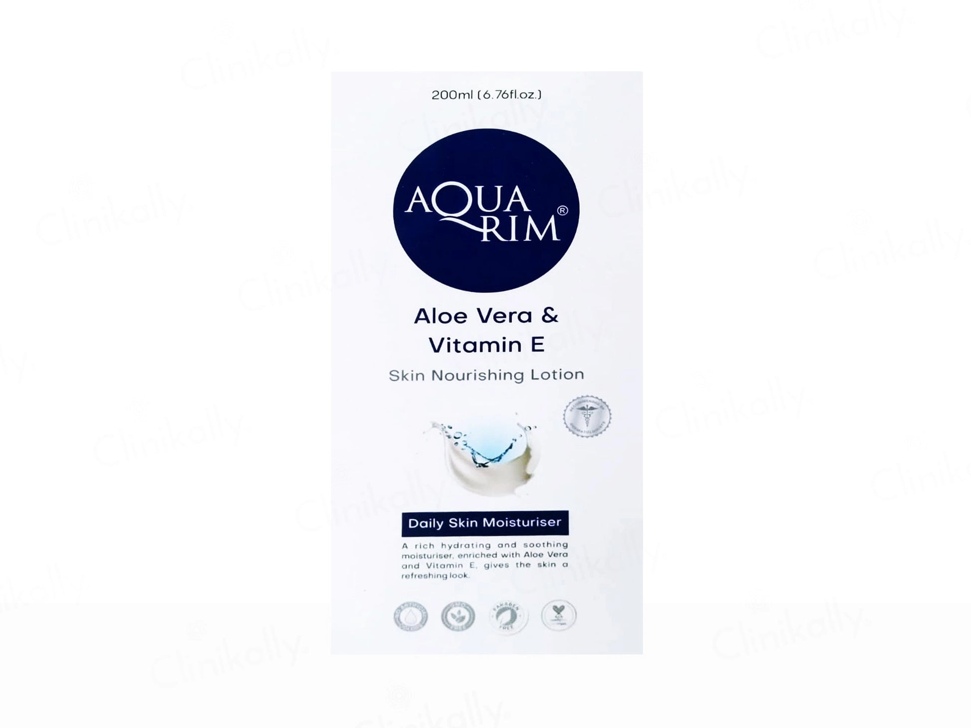 Aquarim Aloe Vera and  Vitamin E Skin Nourishing Lotion