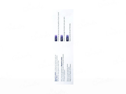 Aquarim Aloe Vera and  Vitamin E Skin Nourishing Lotion