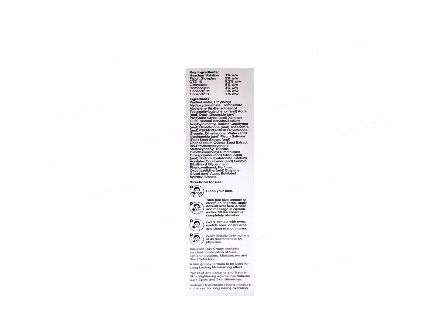 Aquasoft Day Advanced Hydration Cream SPF 50 PA