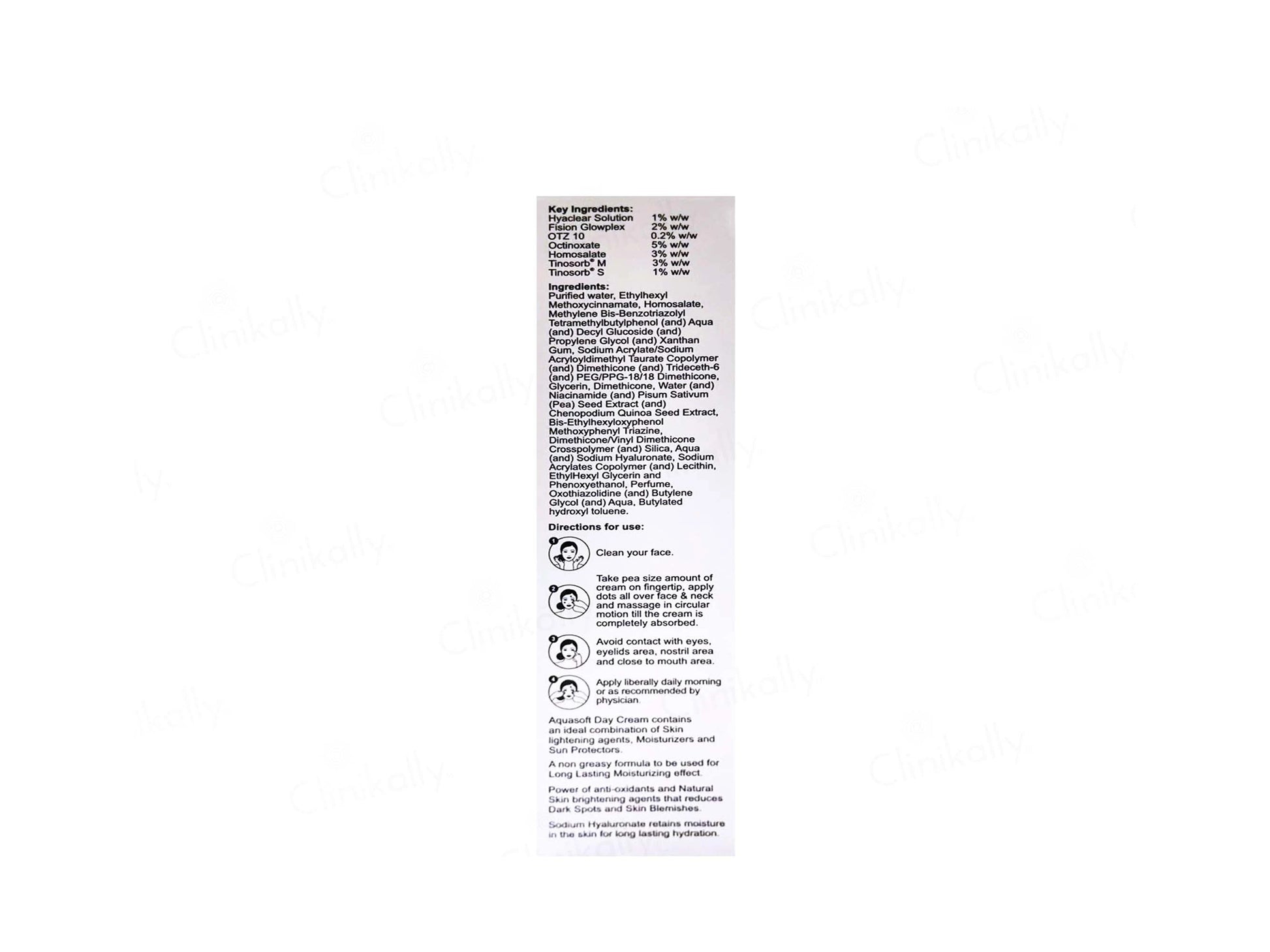 Aquasoft Day Advanced Hydration Cream SPF 50 PA