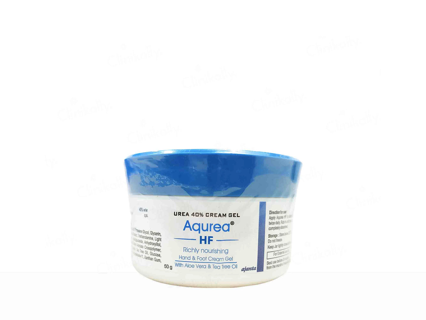 Aqurea HF Richly Nourishing Hand and  Foot Cream Gel