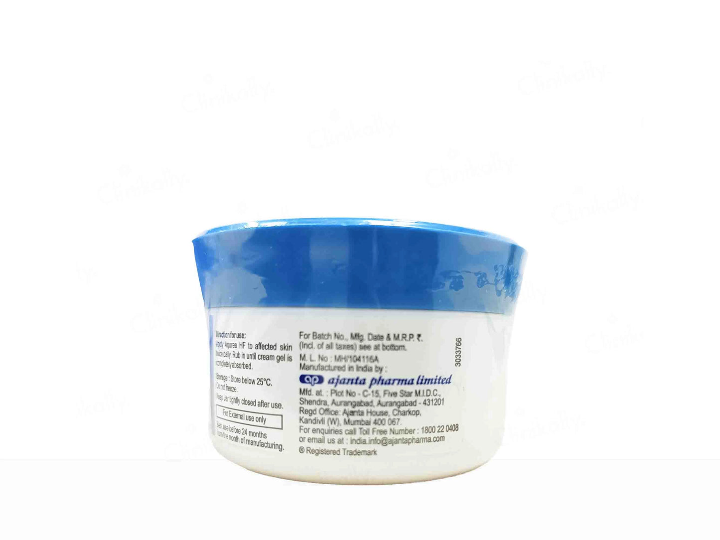 Aqurea HF Richly Nourishing Hand and  Foot Cream Gel