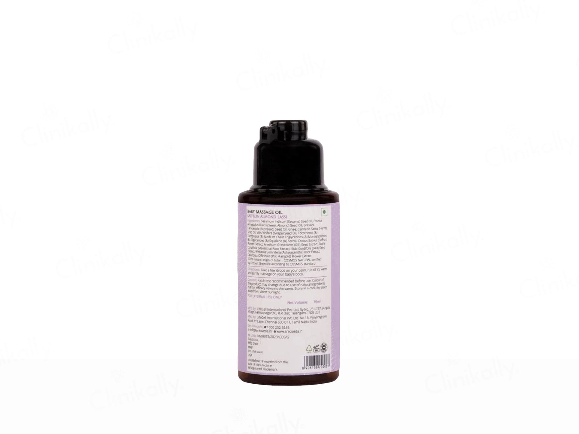 Areoveda Baby Massage Oil