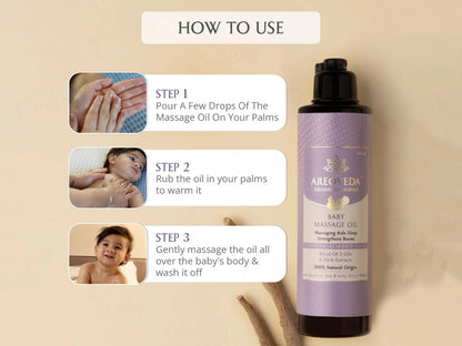 Areoveda Baby Massage Oil