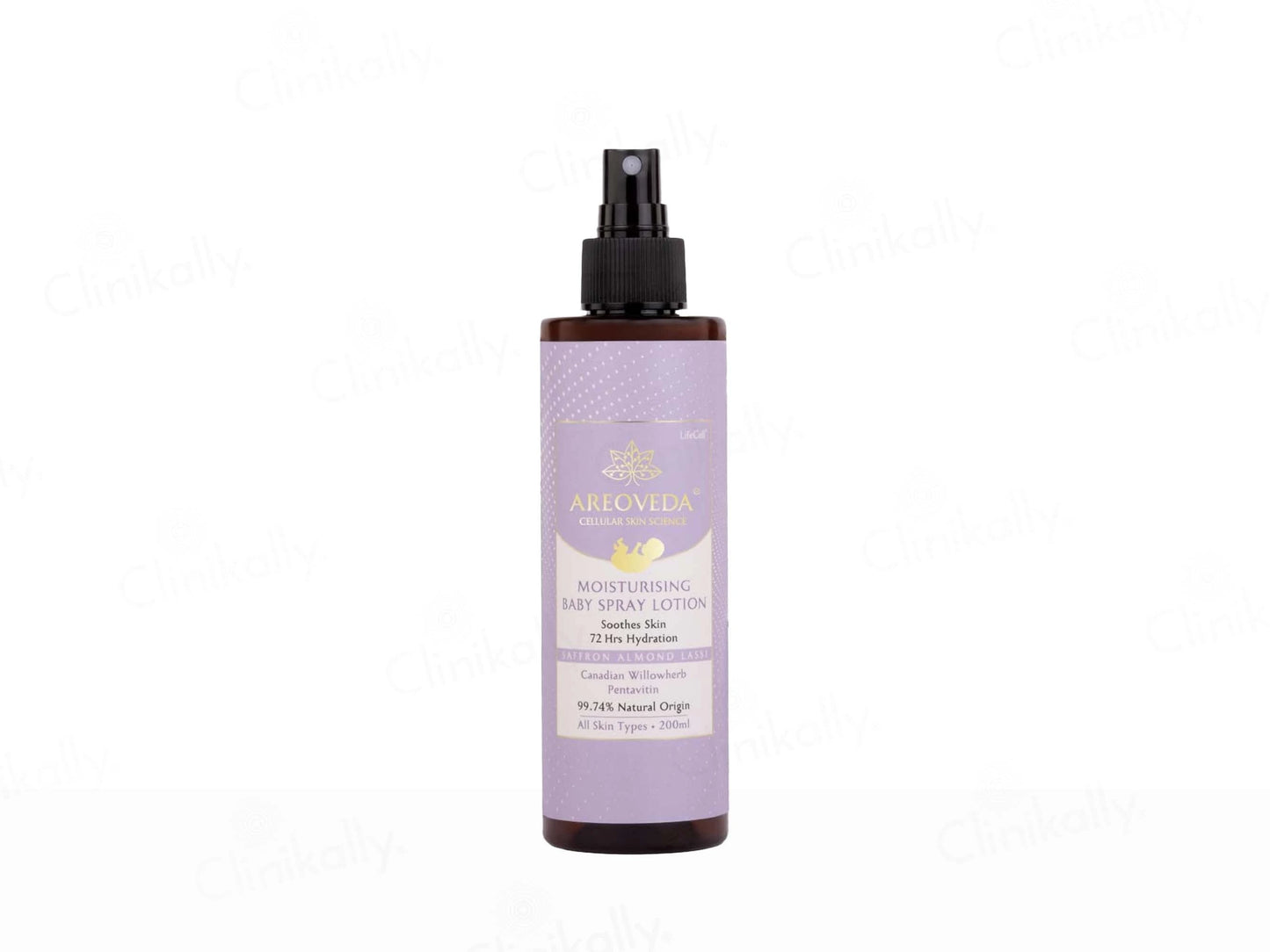 Areoveda Moisturising Baby Spray Lotion
