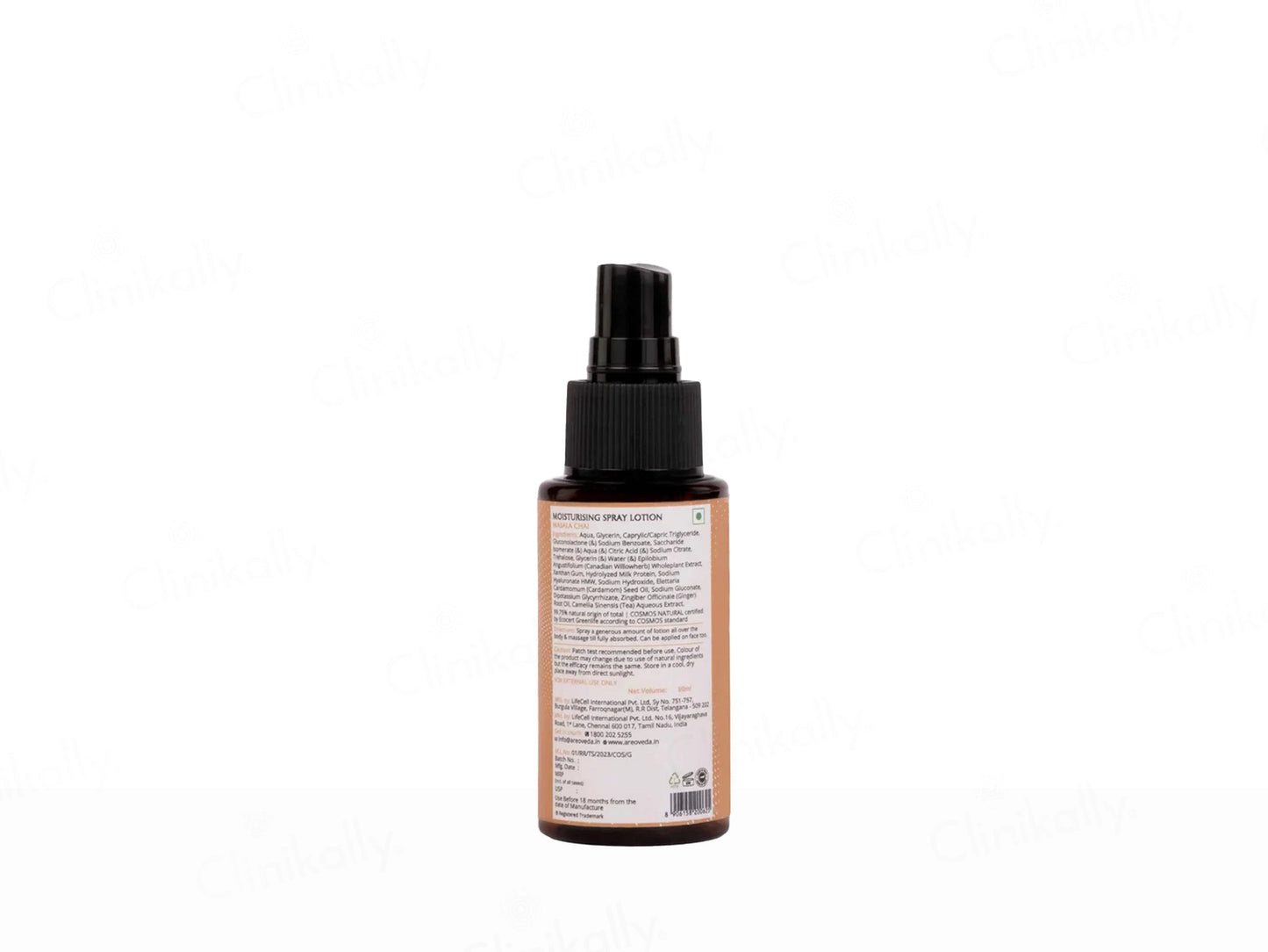 Areoveda Moisturising Spray Lotion