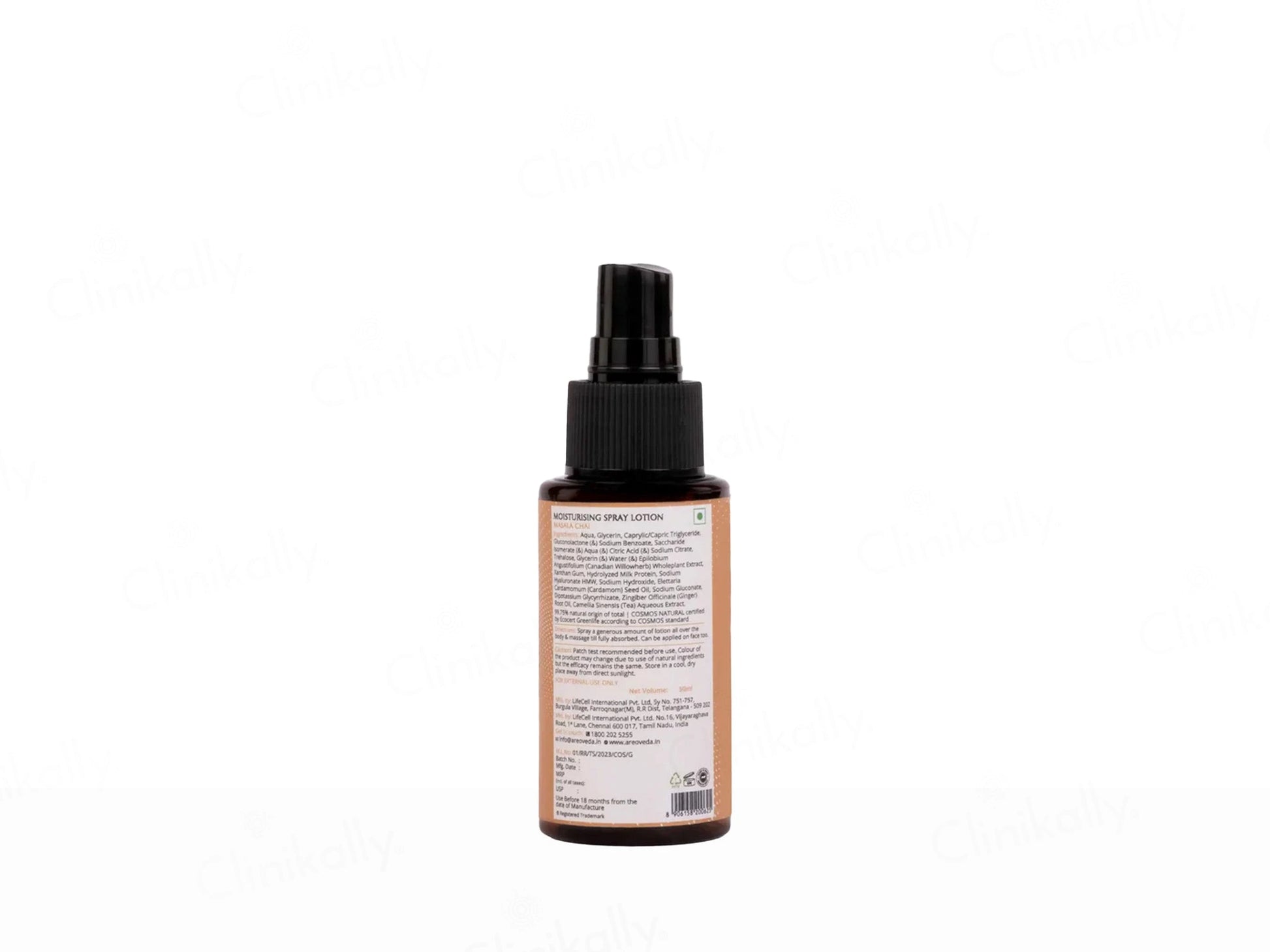 Areoveda Moisturising Spray Lotion