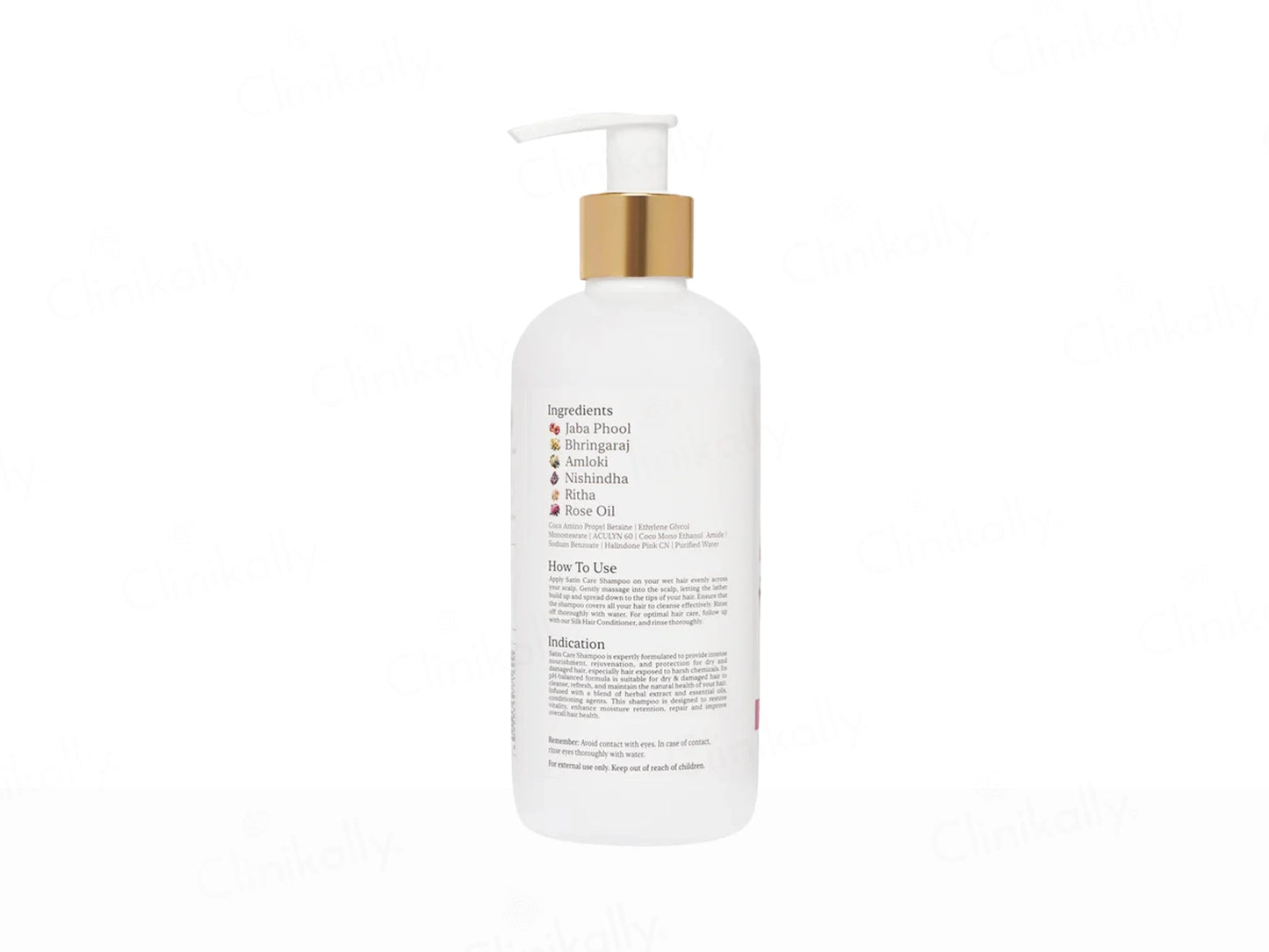 Arish Bio-Natural Satin Care Shampoo For Dry and  Damaged Hair