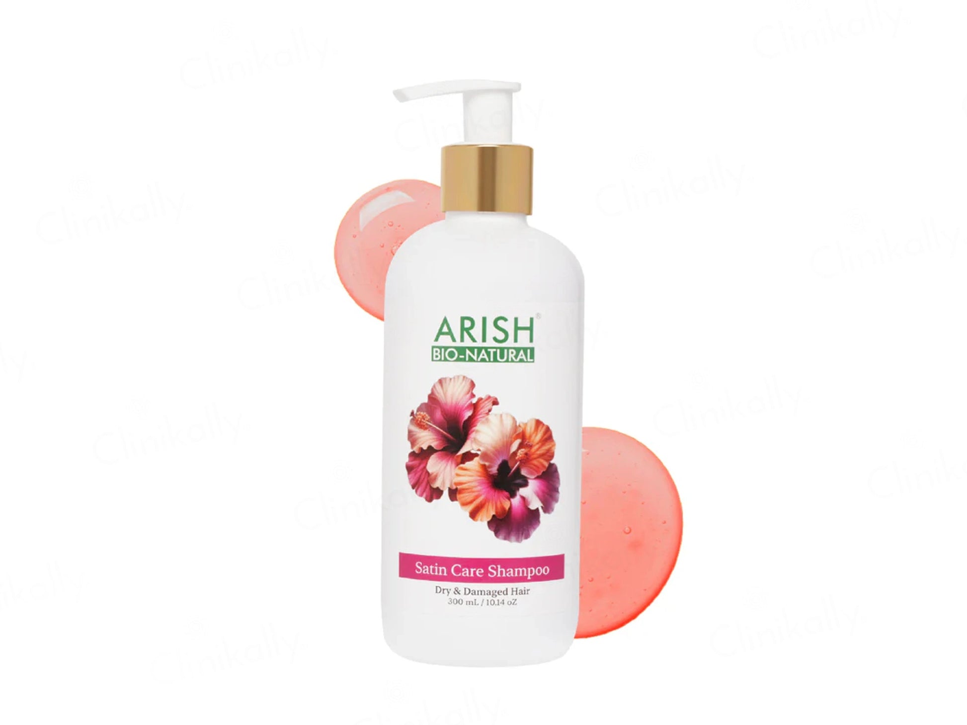 Arish Bio-Natural Satin Care Shampoo For Dry and  Damaged Hair