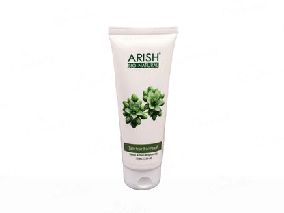 Arish Bio-Natural Tanclear Detan and  Skin Brightening Face Wash