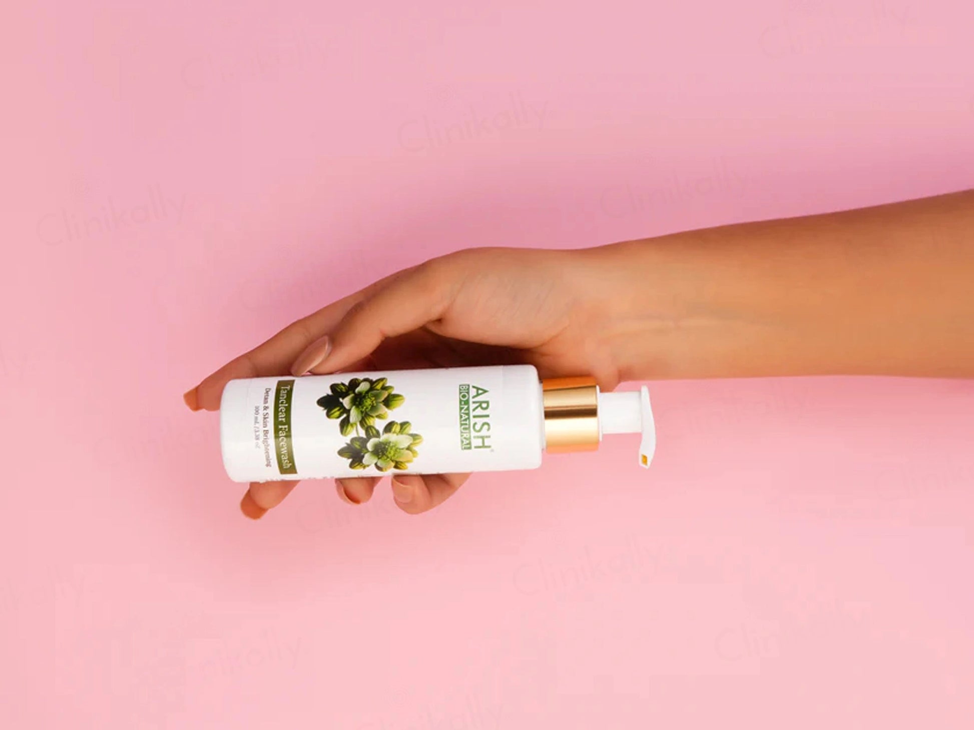 Arish Bio-Natural Tanclear Detan and  Skin Brightening Face Wash