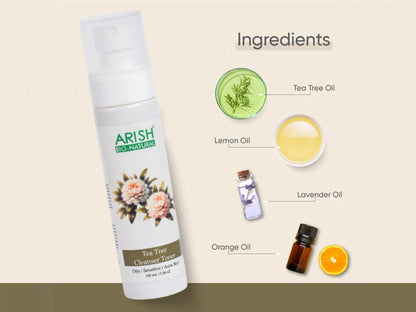 Arish Bio-Natural Tea Tree Cleanser Toner