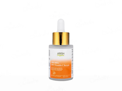 Arish Organic AHA BHA 20 Percent Vitamin C Serum