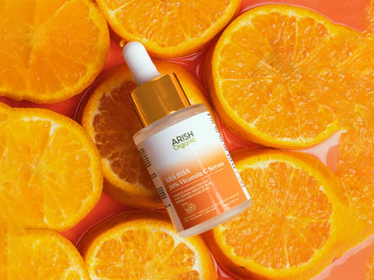 Arish Organic AHA BHA 20 Percent Vitamin C Serum