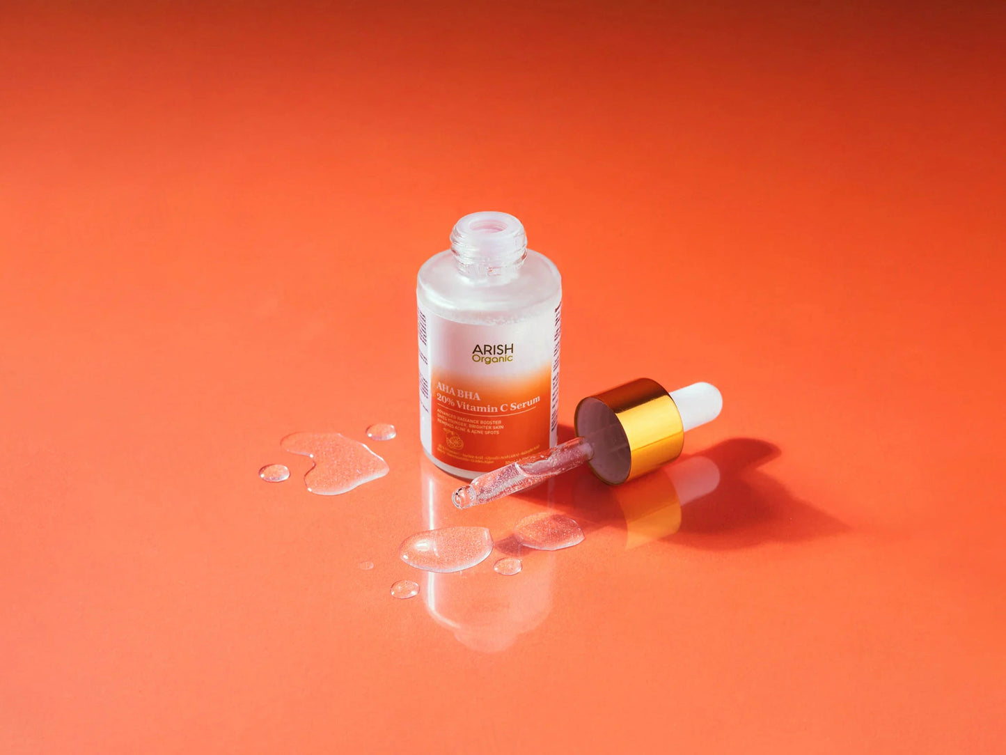 Arish Organic AHA BHA 20 Percent Vitamin C Serum