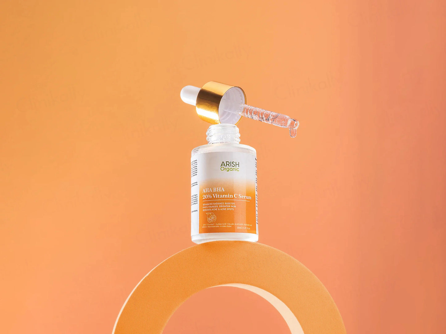 Arish Organic AHA BHA 20 Percent Vitamin C Serum