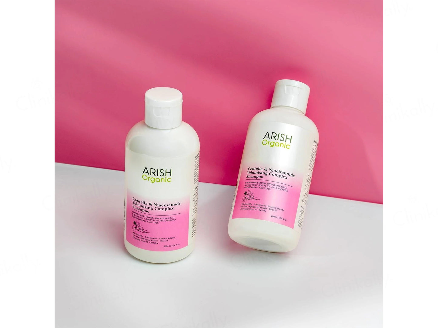 Arish Organic Centella and  Niacinamide Volumising Complex Shampoo