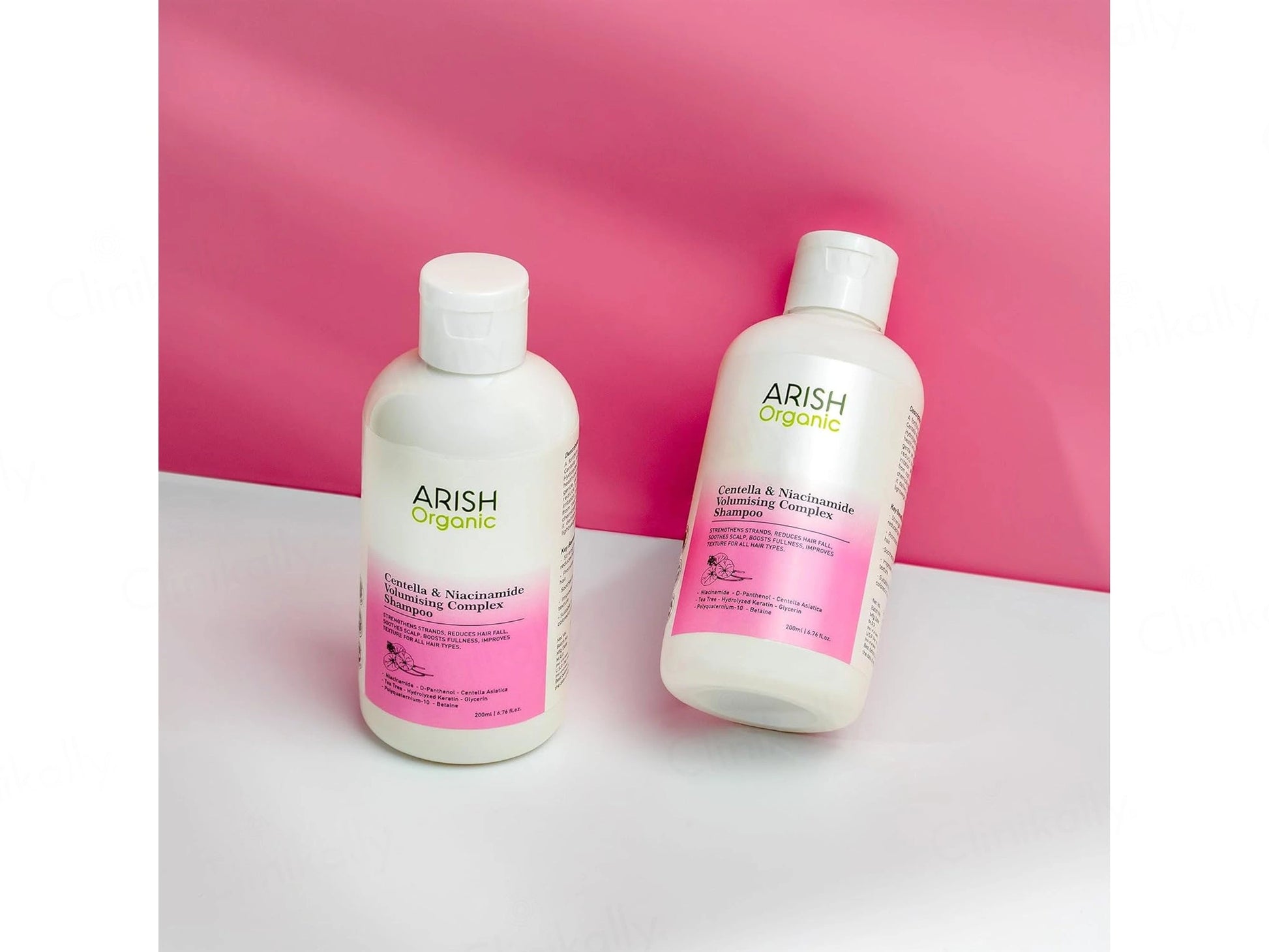 Arish Organic Centella and  Niacinamide Volumising Complex Shampoo