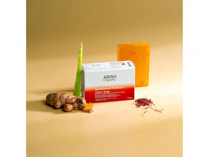 Arish Organic Kumkumadi Radiance Glow Soap
