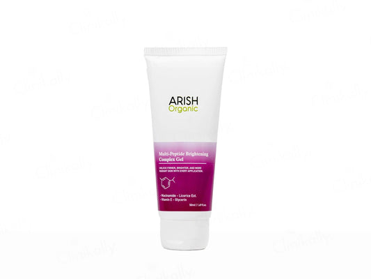 Arish Organic Multi-Peptide Brightening Complex Gel