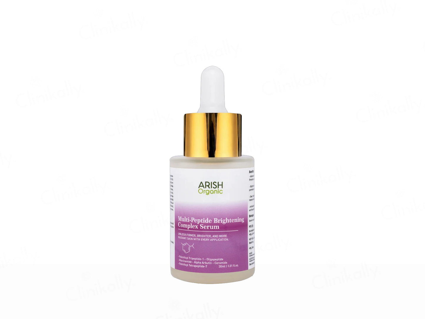 Arish Organic Multi-Peptide Brightening Complex Serum