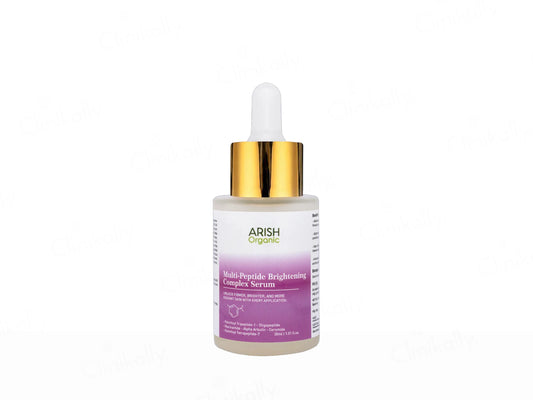 Arish Organic Multi-Peptide Brightening Complex Serum