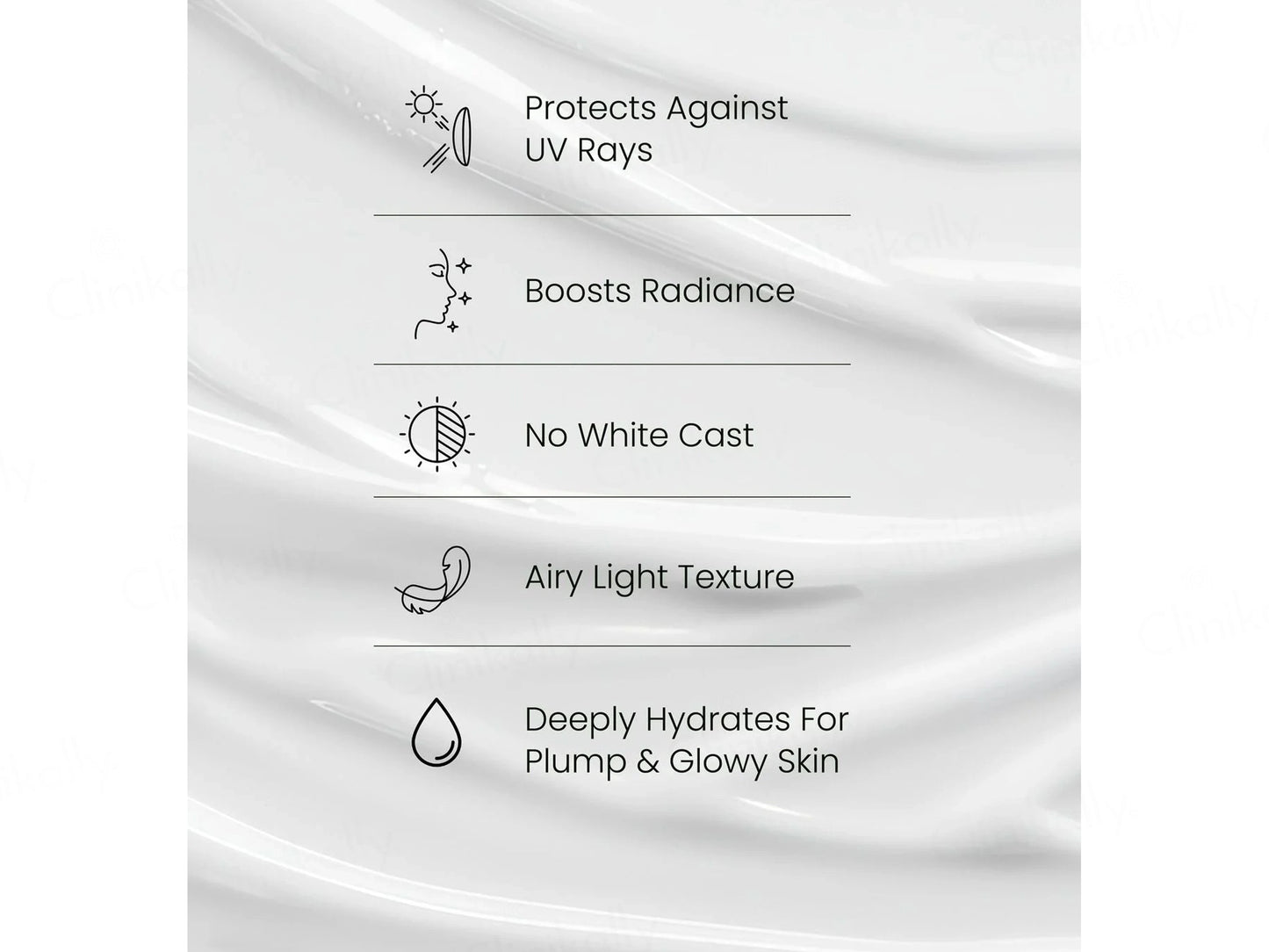 Arish Organic Vitamin C and  Hyaluronic Acid Glow Sunscreen SPF 50 PA
