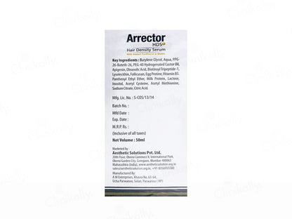 Arrector HDS Hair Density Serum