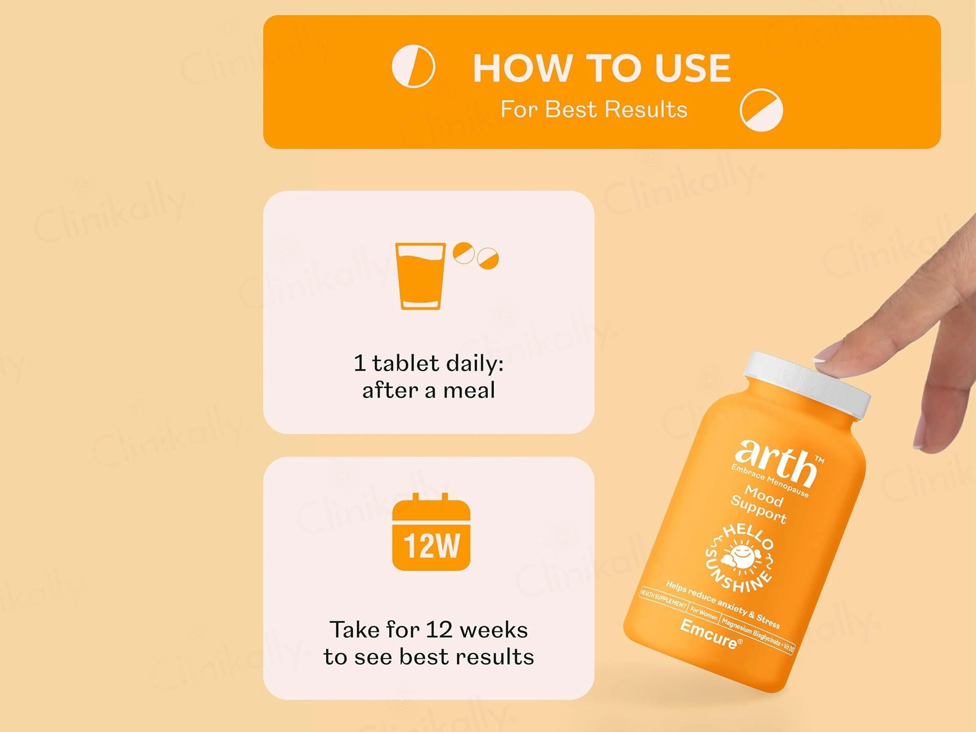 Arth Mood Support Nutraceutical Tablet For Women