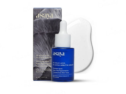 Asaya 2 Percent Kojic Acid  1 Percent Alpha Arbutin Face Serum