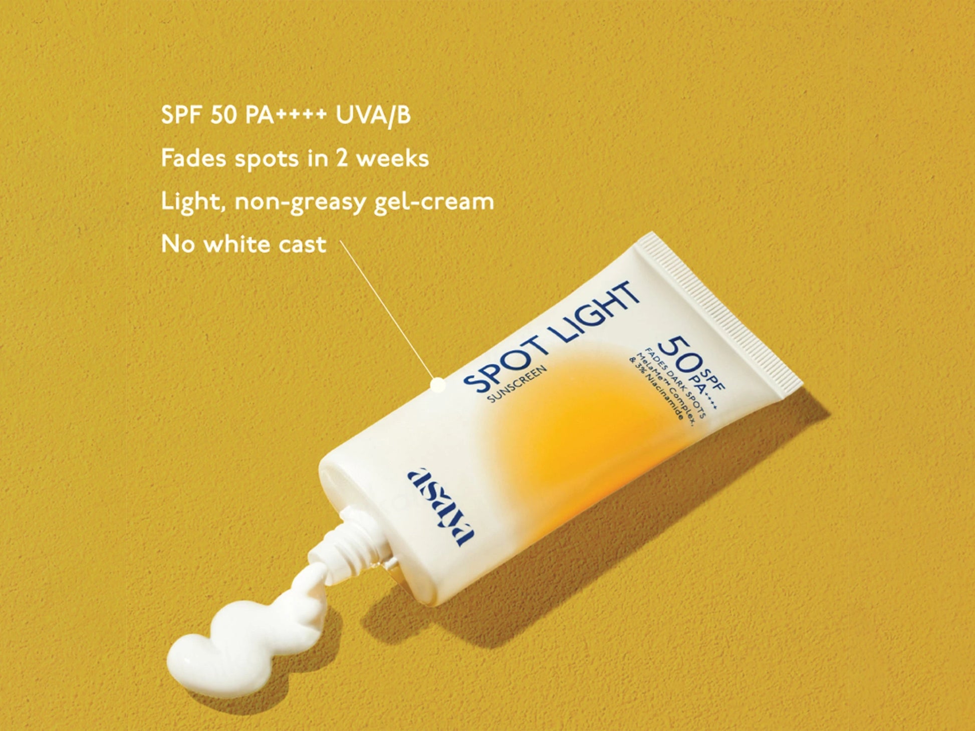 Asaya Spot Light Sunscreen SPF 50 PA