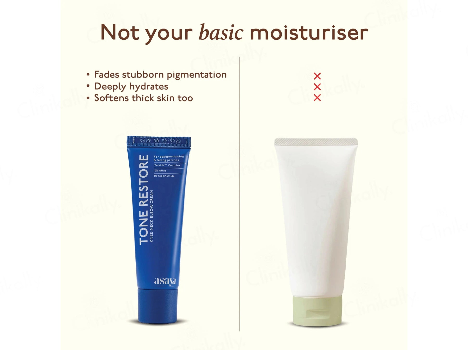 Asaya Tone Restore Knee-Neck-Elbow Depigmentation Cream