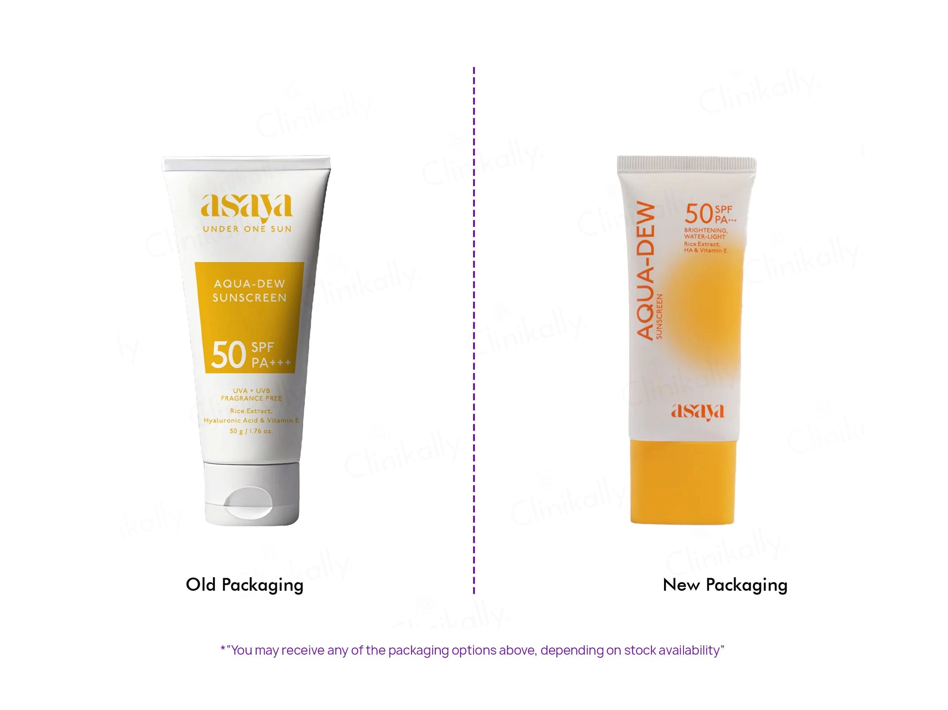 Asaya Under One Sun Aqua-Dew Sunscreen SPF 50 PA
