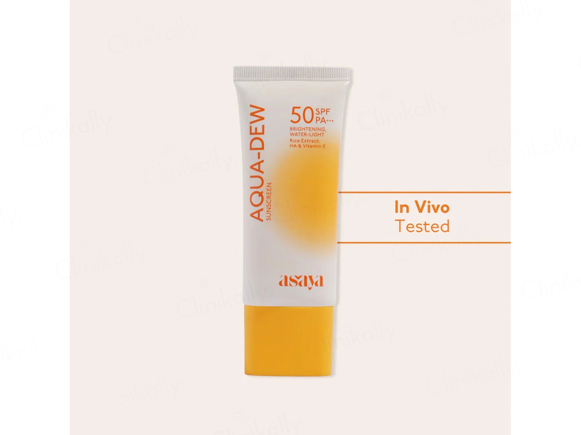 Asaya Under One Sun Aqua-Dew Sunscreen SPF 50 PA