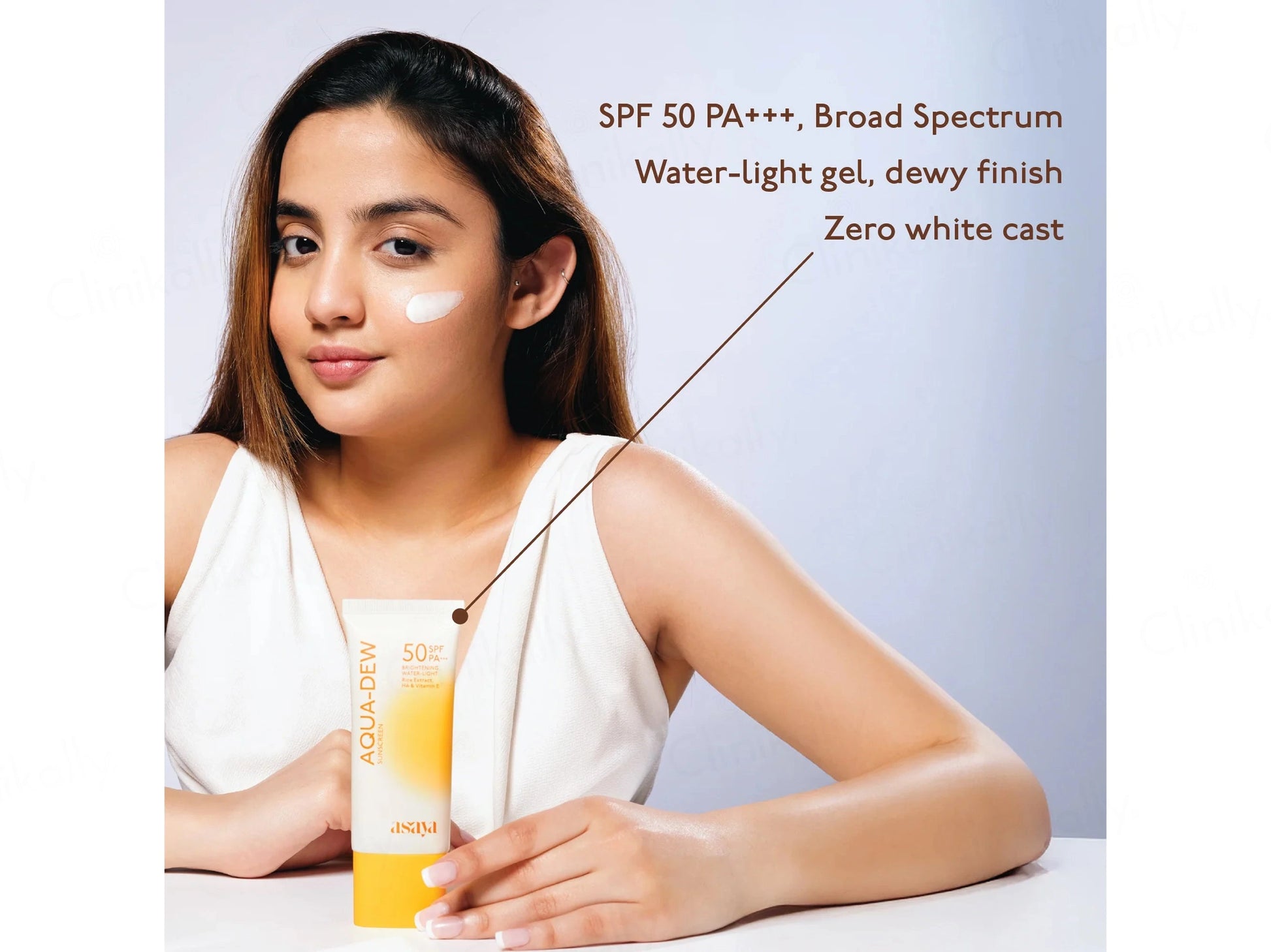 Asaya Under One Sun Aqua-Dew Sunscreen SPF 50 PA