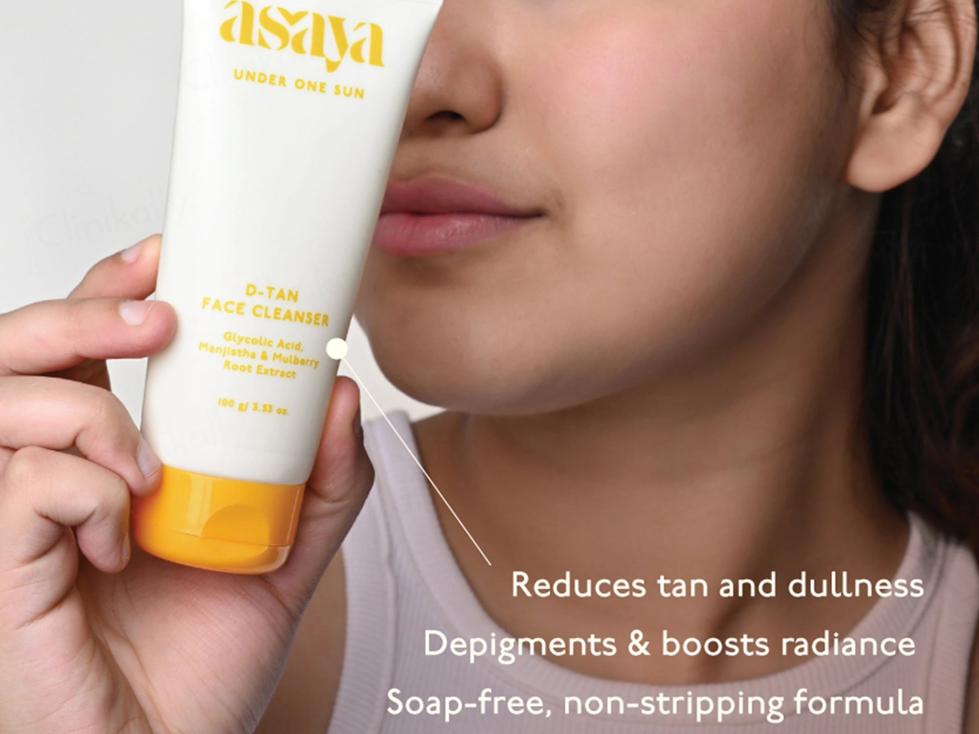 Asaya Under One Sun Detan Face Face Cleanser