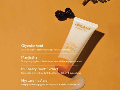 Asaya Under One Sun Detan Face Face Cleanser