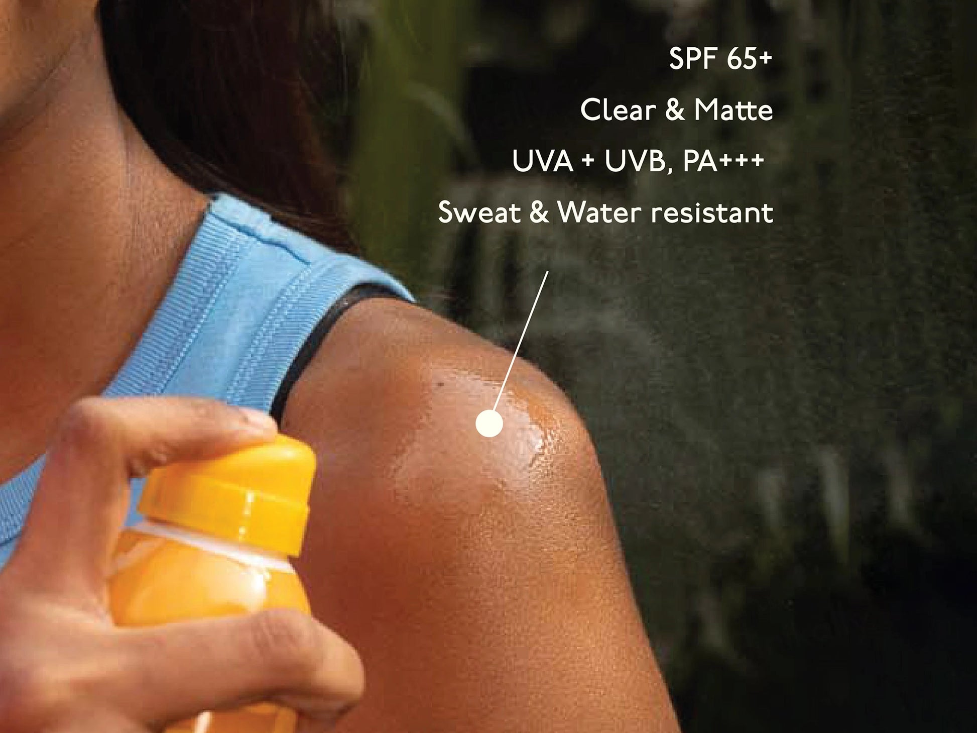Asaya Under One Sun Sheerscreen Mist Sunscreen SPF 65 PA