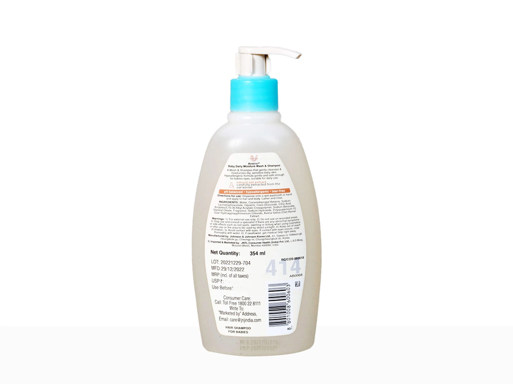 Aveeno Baby Daily Wash and  Shampoo