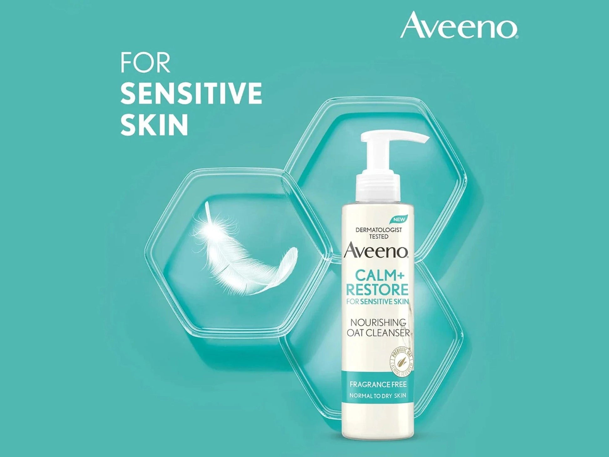 Aveeno Calm Restore Nourishing Oat Cleanser
