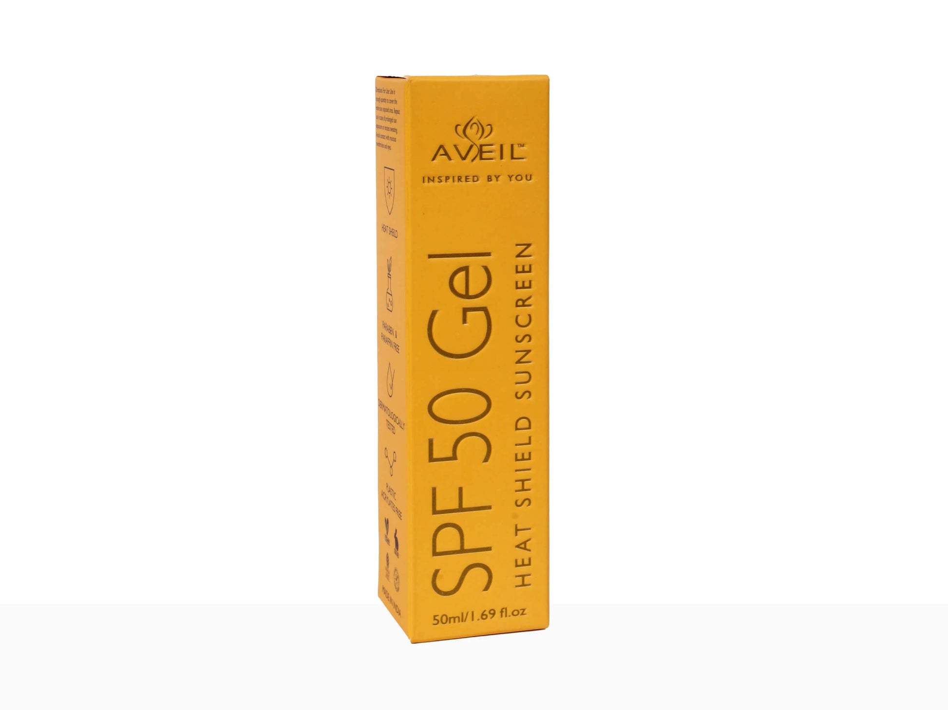 Aveil SPF 50 Gel Heat Shield Sunscreen
