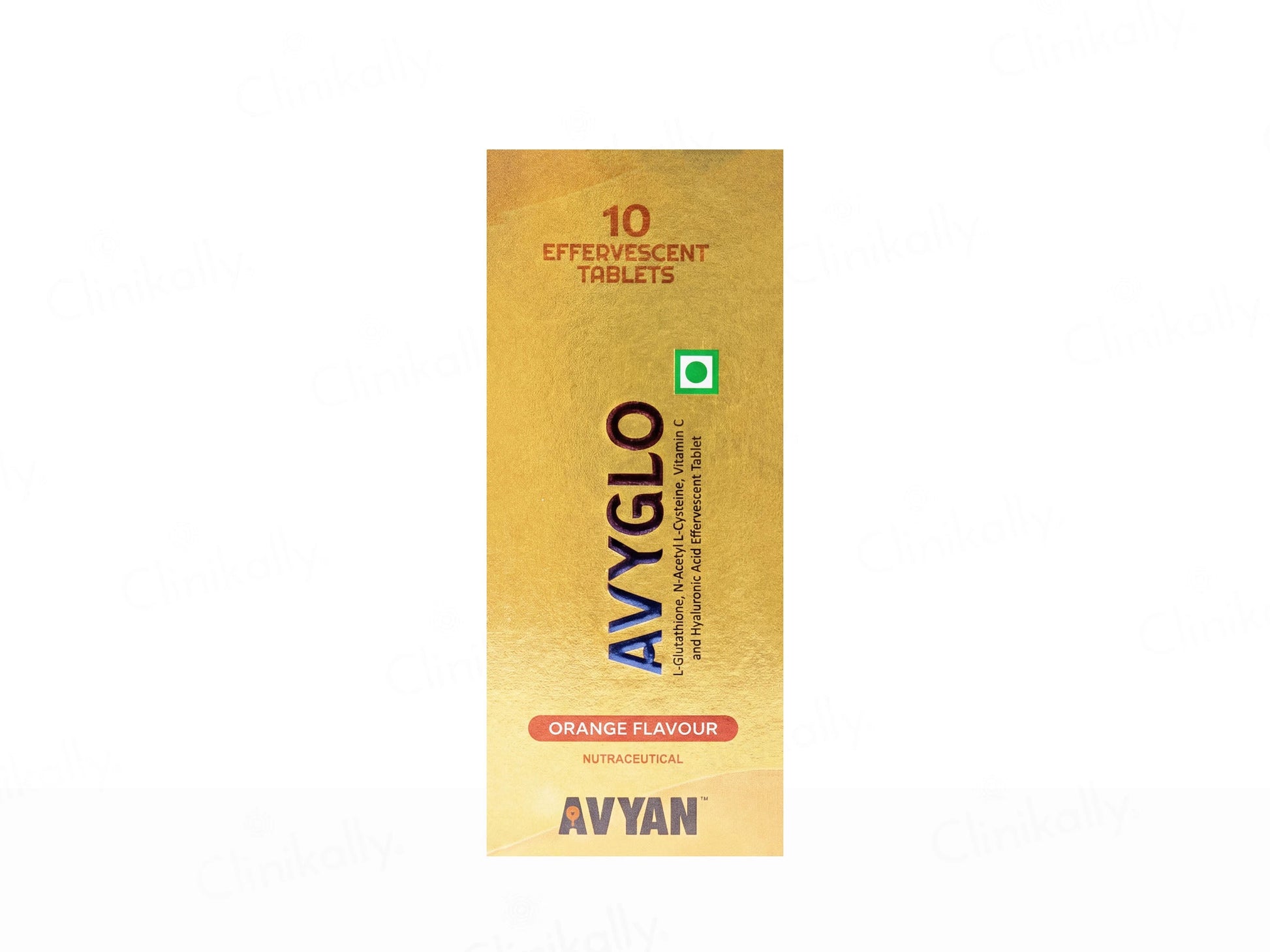 Avyglo Nutraceutical Effervescent Tablet - Orange Flavour