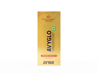 Avyglo Nutraceutical Effervescent Tablet - Orange Flavour