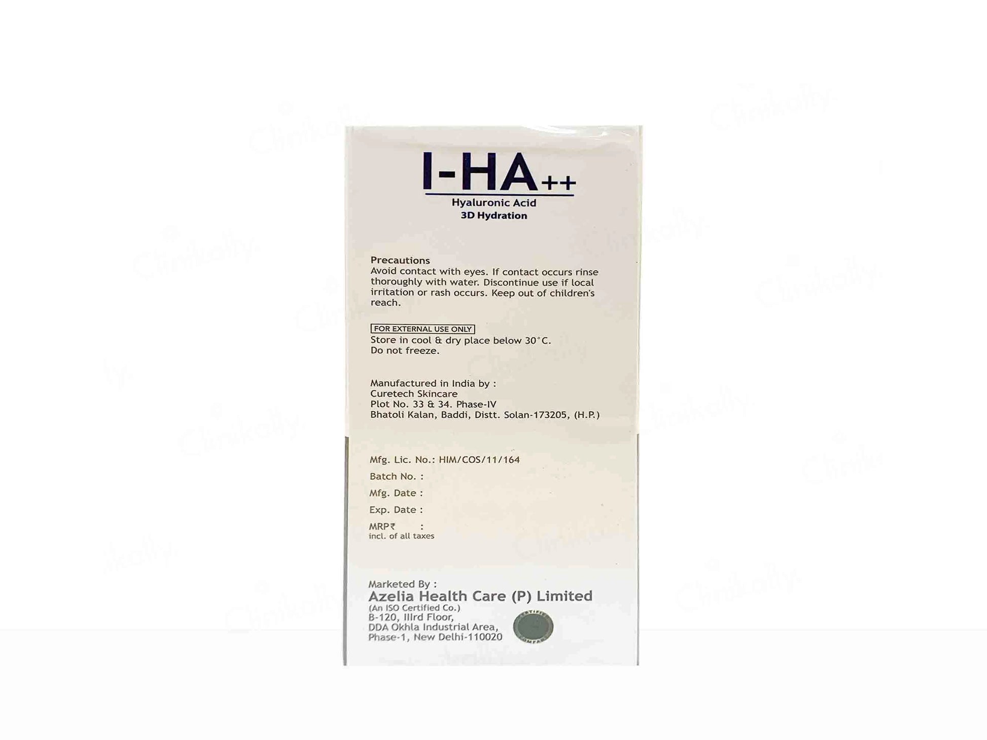 Azelia I-HA Hyaluronic Acid 3D Hydration Serum
