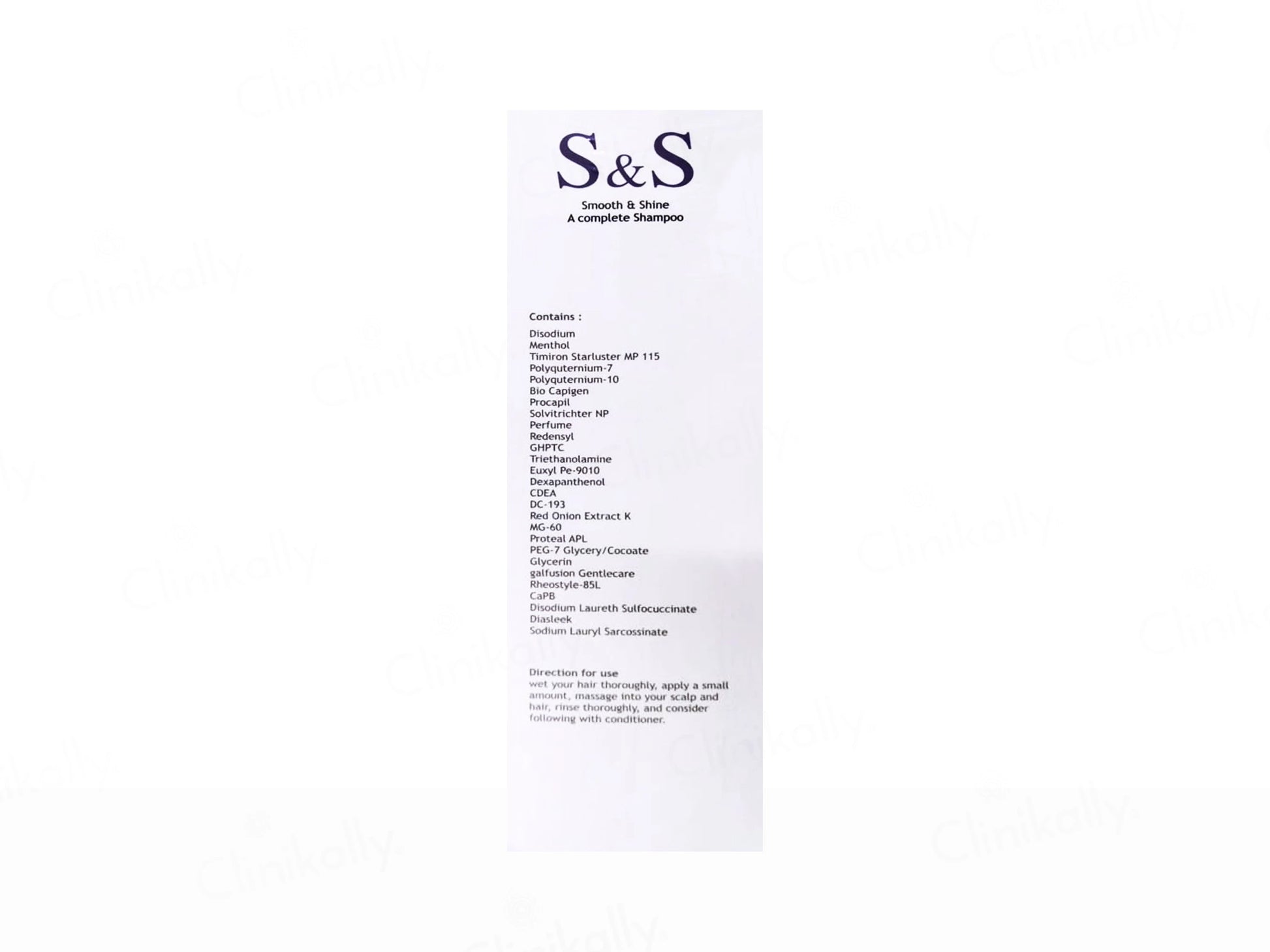 Azelia S and  S Smooth and  Shine Complete Shampoo