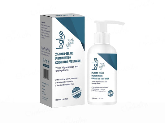 BAKE 2 Percent Trans-Zelaic Pigmentation Corrector Face Wash