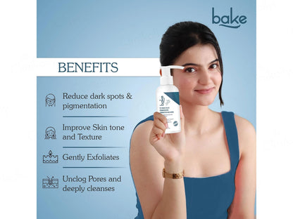 BAKE 2 Percent Trans-Zelaic Pigmentation Corrector Face Wash