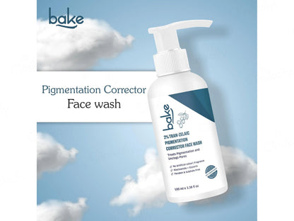 BAKE 2 Percent Trans-Zelaic Pigmentation Corrector Face Wash