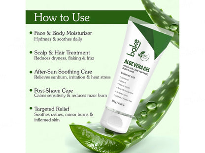 BAKE 99 Percent Pure Multi-Use Aloe Vera Gel